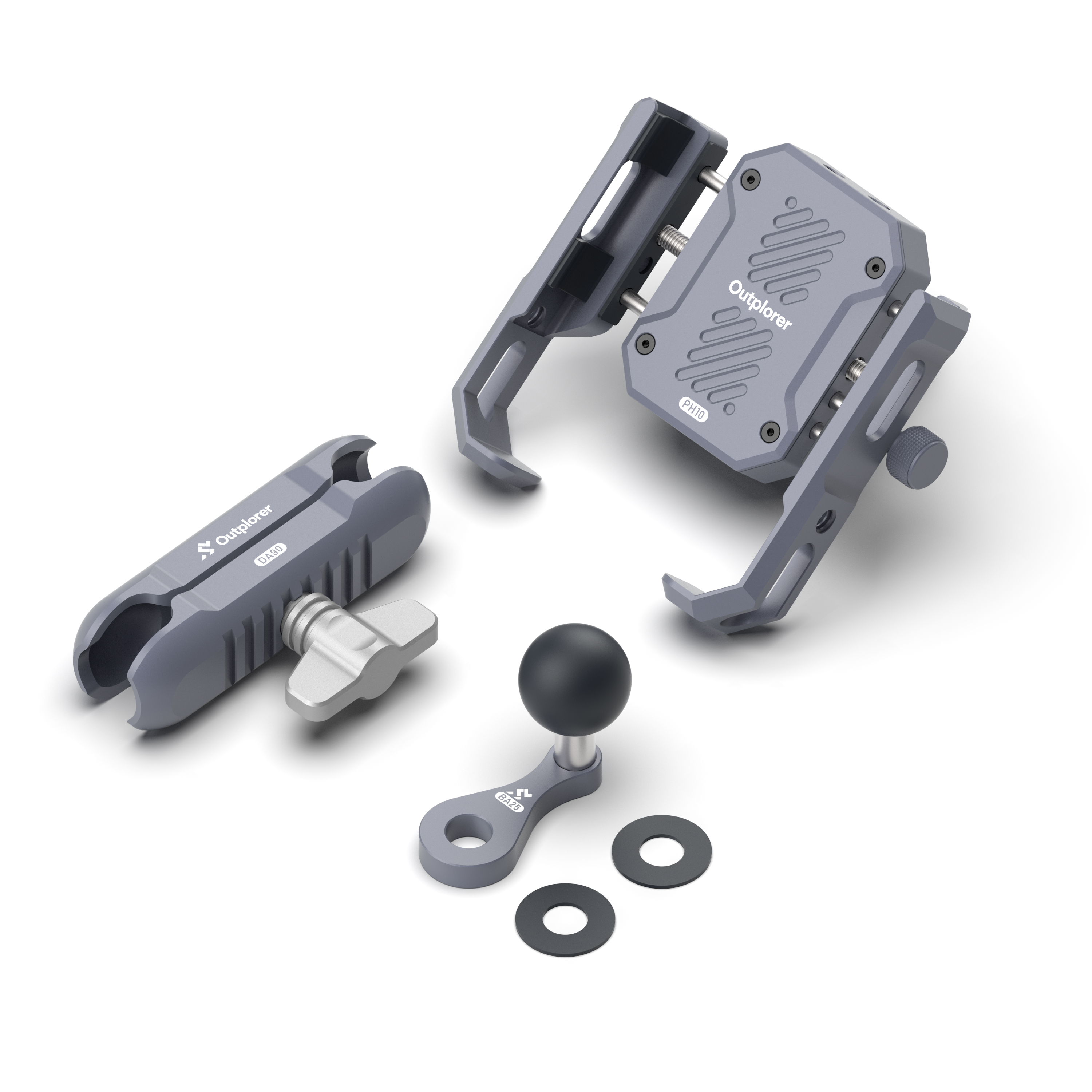 Outplorer Phone + Action Camera Mounts